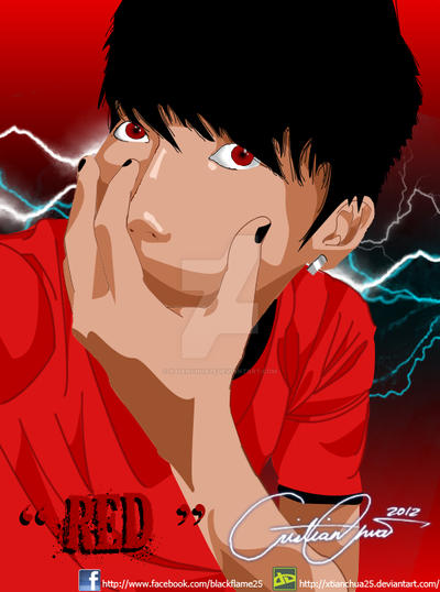 Redvector Person my firs vector (red) by xtianchua25 on DeviantArt