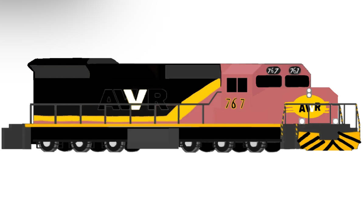 Awvr Custom AWVR 767 AC4400CW Locomotive Movie Star by Cloerta on DeviantArt
