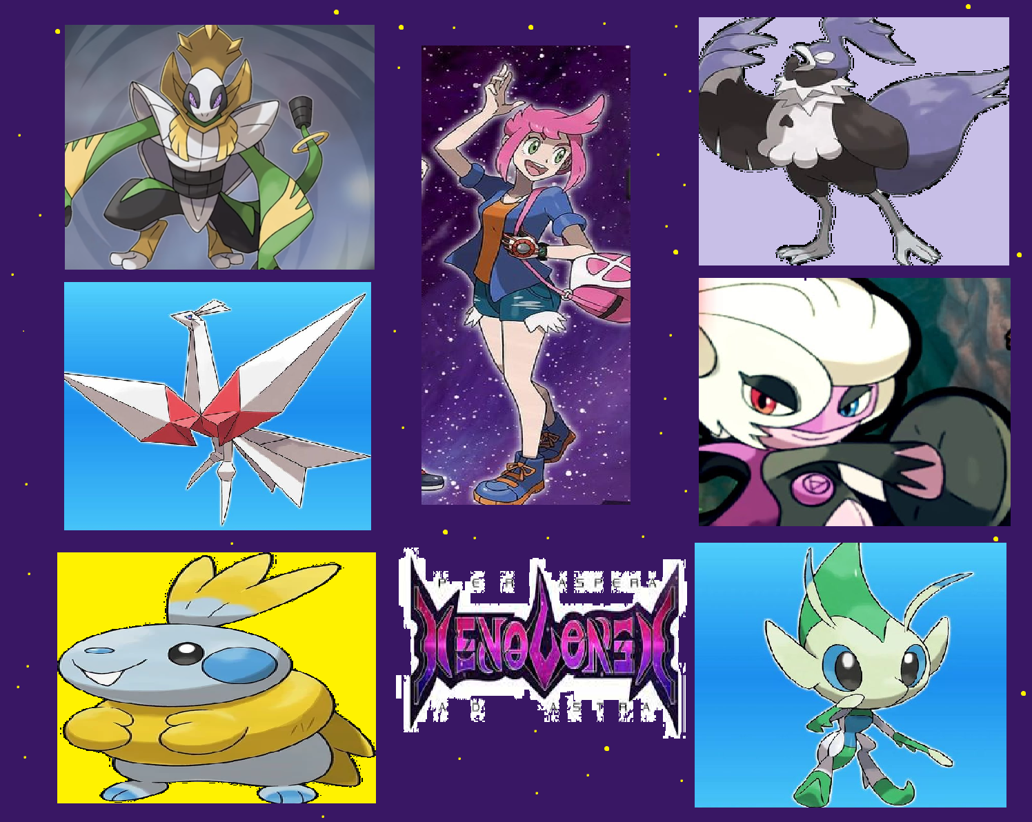 My Pokemon Xenoverse Team by PaperEmonga on DeviantArt