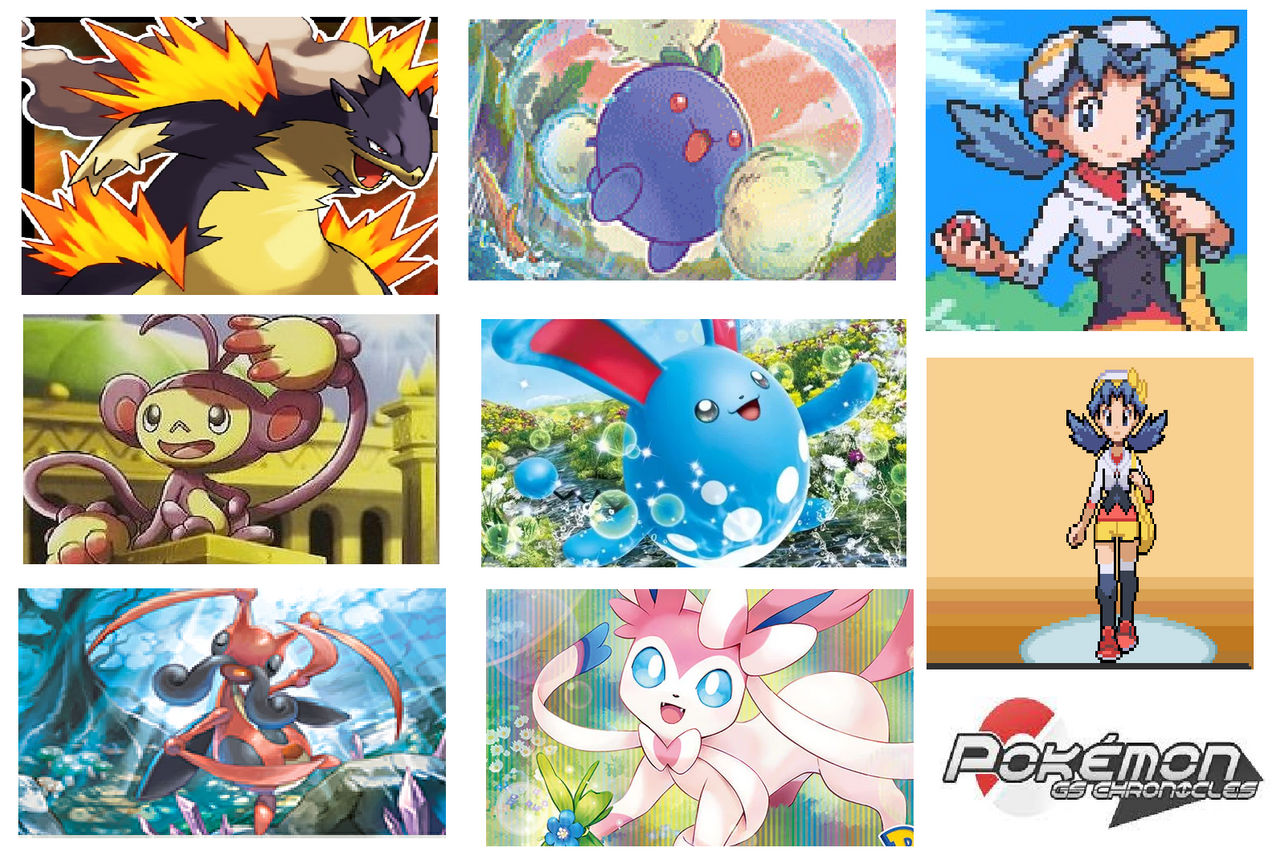 Gsop Pokemon My Pokemon GS Chronicles Team by PaperEmonga on DeviantArt