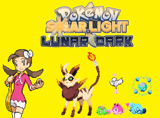 Pokemon Solar System Deviantart My Pokemon Solar Light and Lunar Dark Team by PaperEmonga on DeviantArt