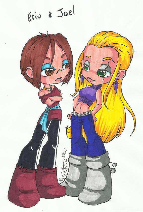 Chibi: Joel and Eriu