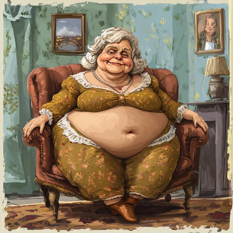 Fat Grandma By Mred471 On DeviantArt fat-grandma-by-mred471-on-deviantart