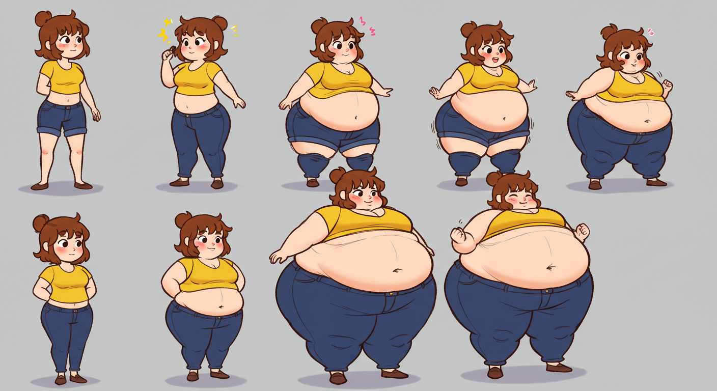 Feedee Weight Gain Progression By Mred471 On DeviantArt feedee-weight-gain-progression-by-mred471-on-deviantart