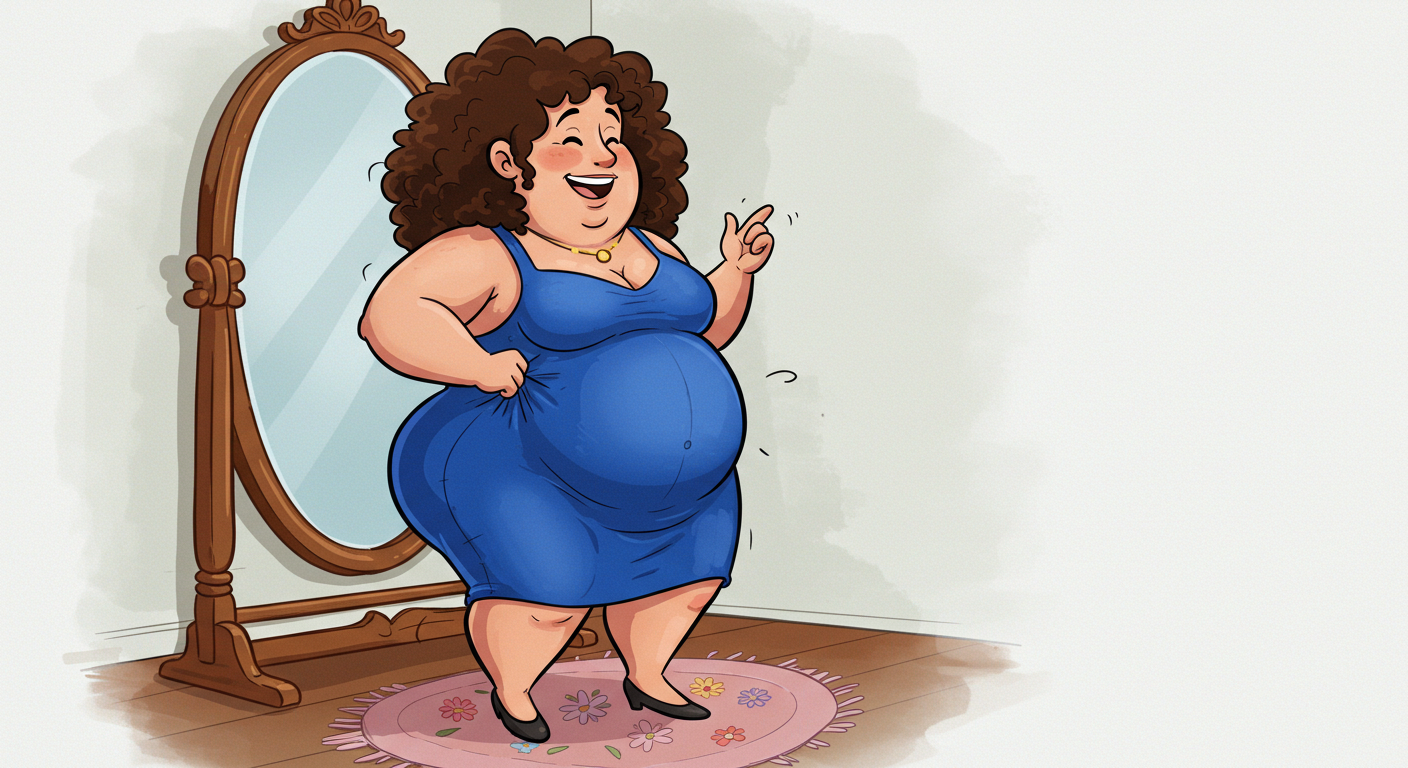 Lady Fat Fun Fat Lady by mred471 on DeviantArt