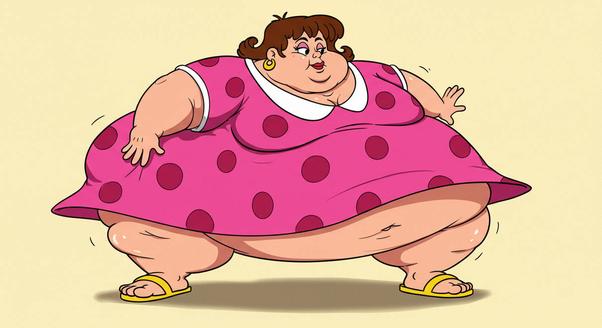 Obese Lady Deviantart Obese Lady by mred471 on DeviantArt