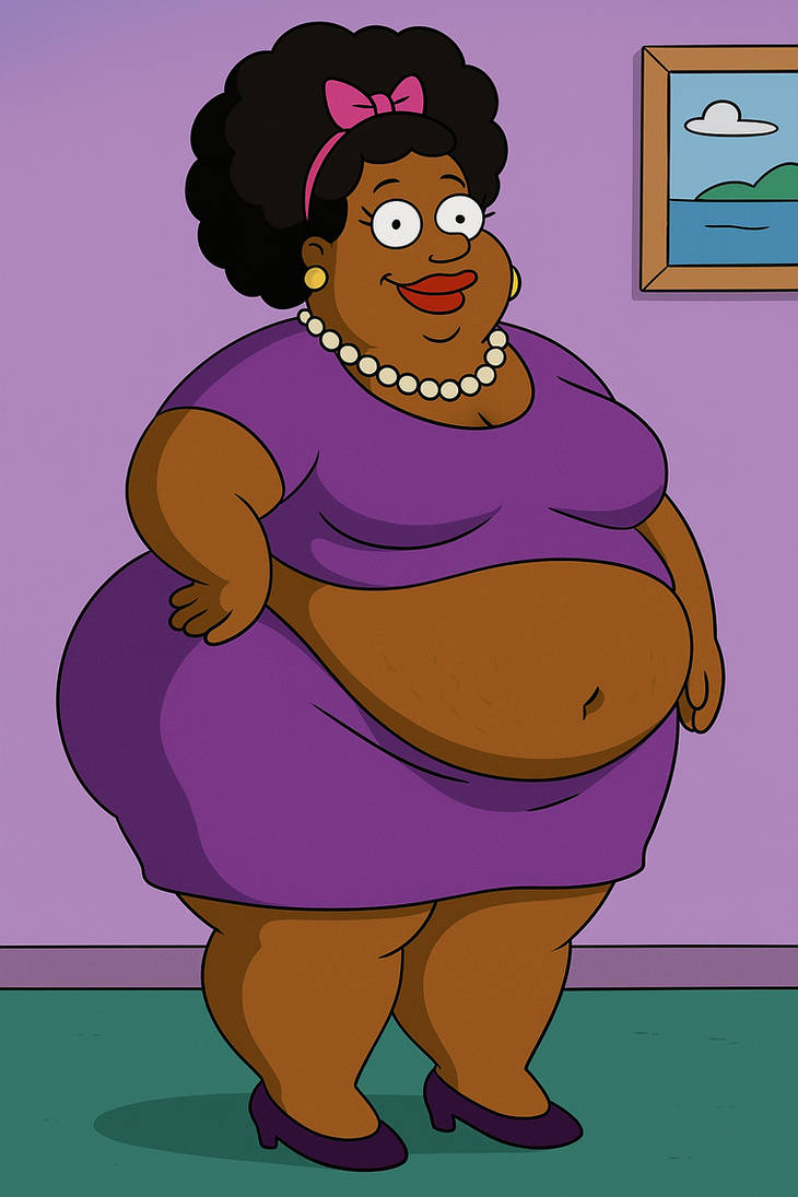 Obese Lady Deviantart Obese Lady Showing Her Belly by mred471 on DeviantArt