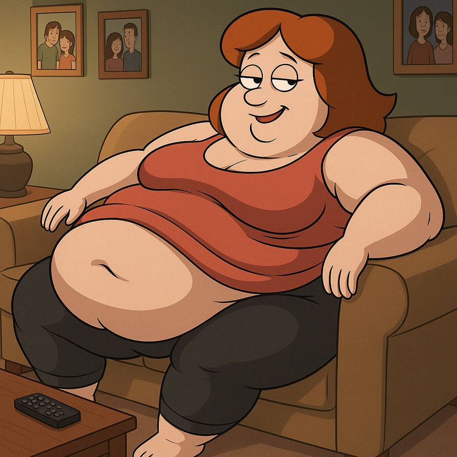 Obese Lady Deviantart Obese Lady by mred471 on DeviantArt