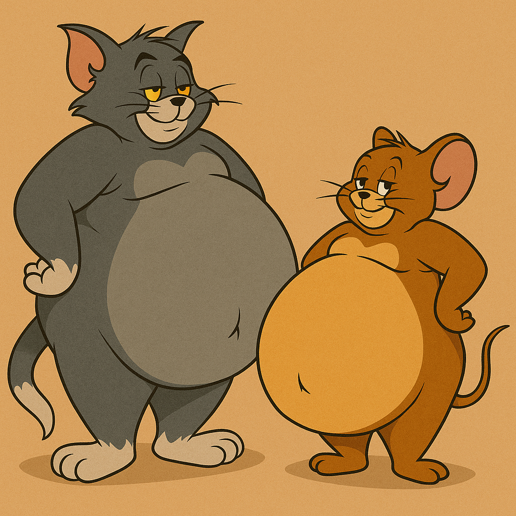 Obese Tom And Jerry By Mred471 On DeviantArt obese-tom-and-jerry-by-mred471-on-deviantart
