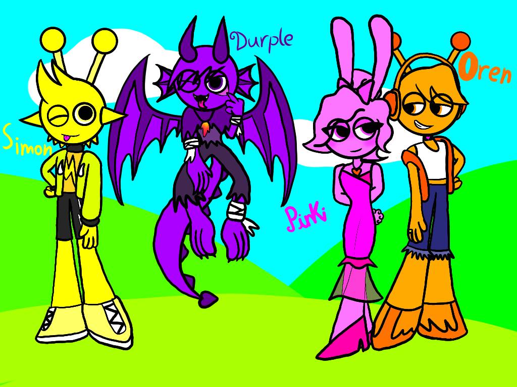 Sprunki Style. Deviantart Sprunki characters in my art style pt2. by Kasumaih on DeviantArt