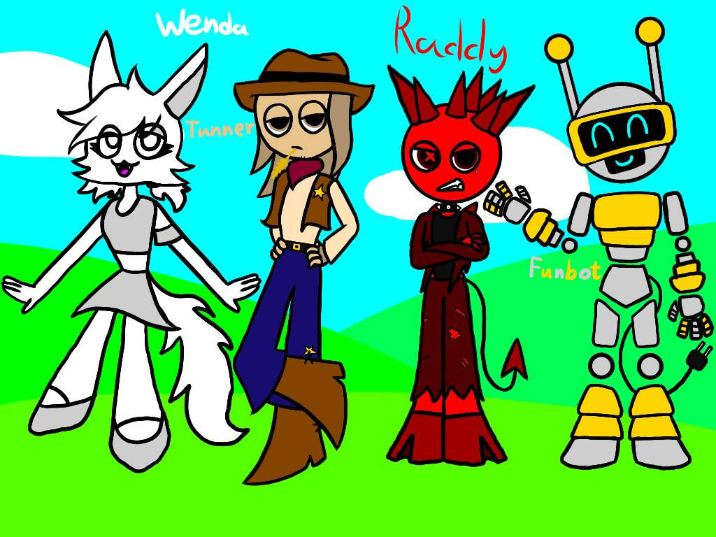 Sprunki characters in my art style pt3 by Kasumaih on DeviantArt