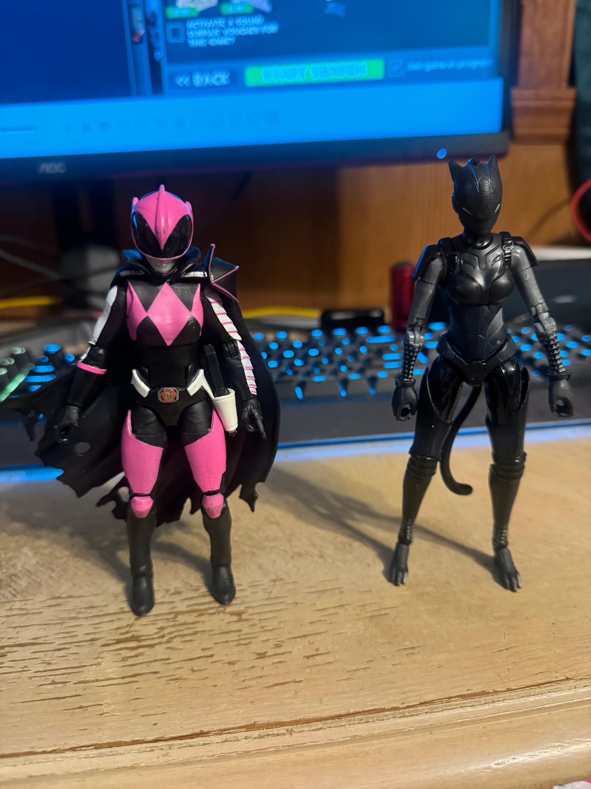 Power Ranger Slayer And Lynx Figures by BlakeRitter on DeviantArt
