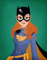 Batgirl Smirk