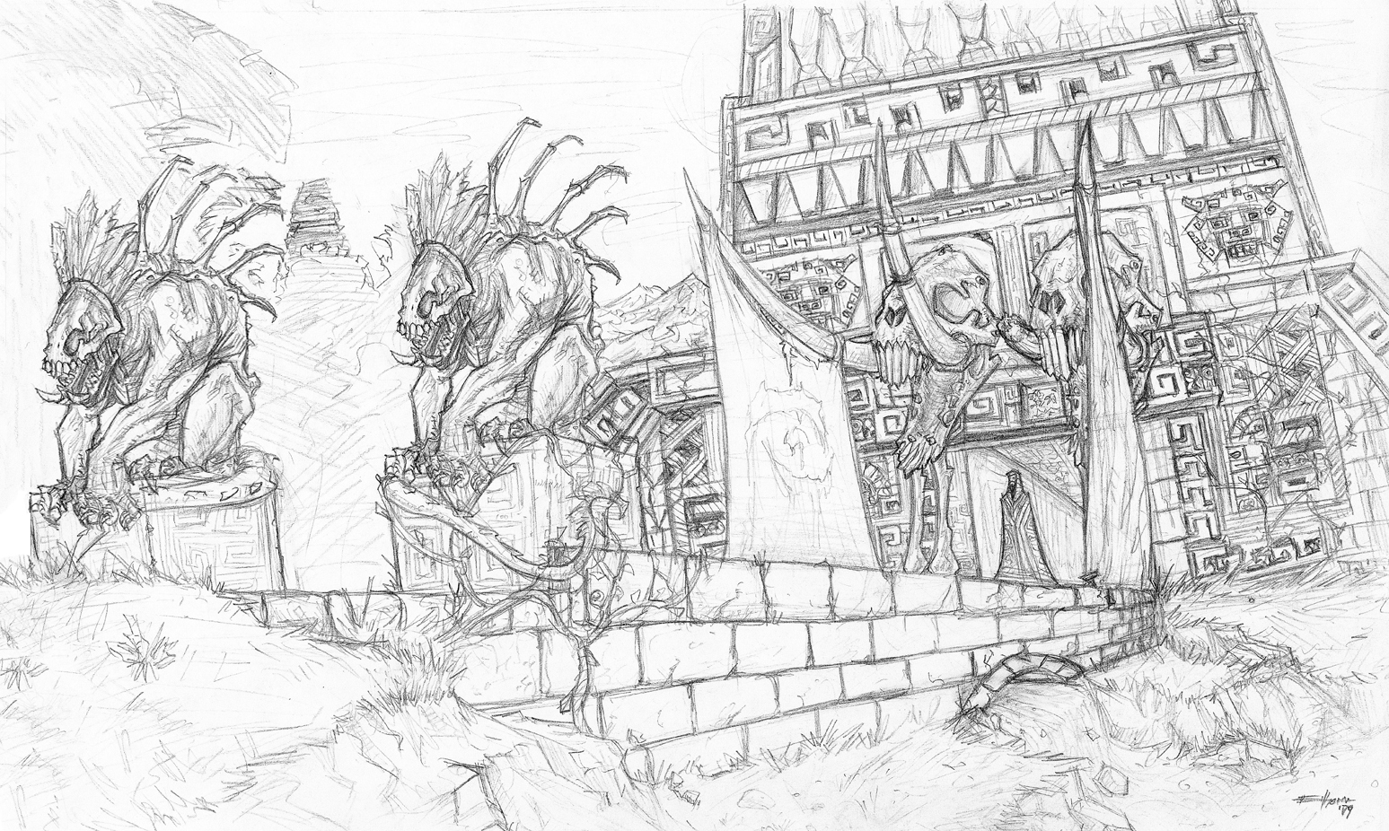 Jungle Temple By Either Art On Deviantart