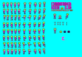 Commander Keen Sprite Sheet