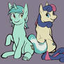 Lyra and BonBon