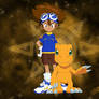 Taichi and Agumon