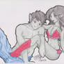 Marceline and Marshall Lee