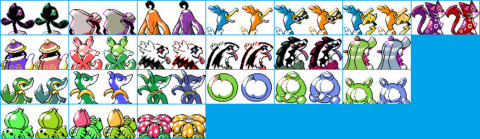 Back Sprites