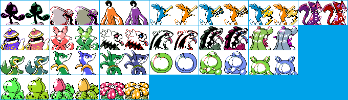 Pokemon Inverted Back Back Sprites by EeVeeEe1999 on DeviantArt