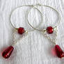 Vampire Blood Earrings