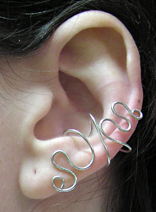 Scribble Ear Cuff