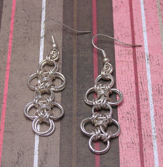 Japanese Lattice Earrings