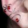 Red Tail Ear Cuff