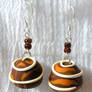 Chocolate Cake Earrings