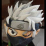 Chibi Kakashi malas pulgas xD