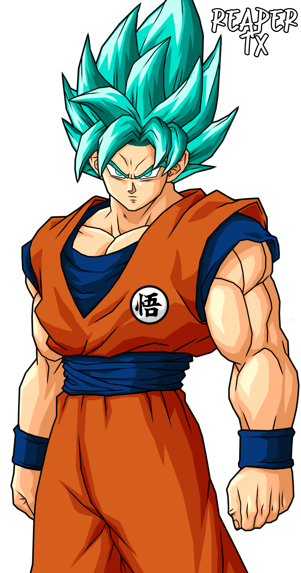 Goku Ssj Blue 2 by Lordevilgoku on DeviantArt