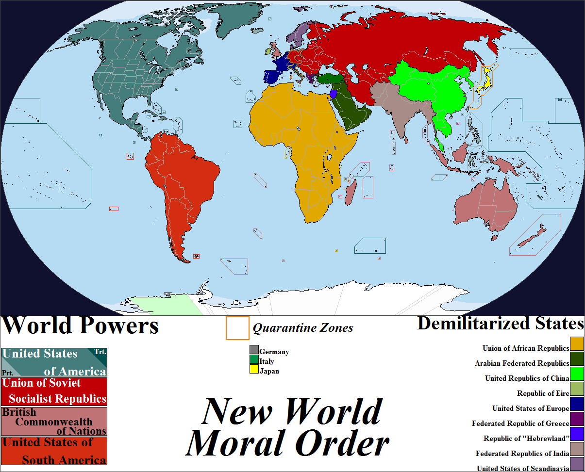 New World Moral Order Map