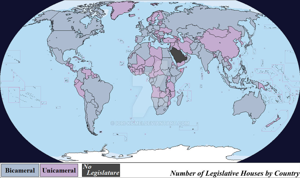 Number of Legislative House by Country (2014) by IoriKomei on DeviantArt