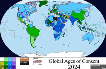 World Ages of Consent, 2024