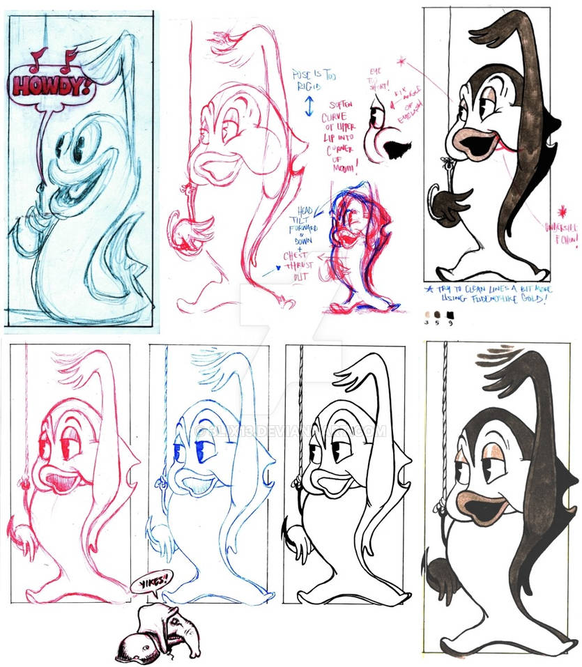 01 01 Fish Character Development by 3Lix13 on DeviantArt