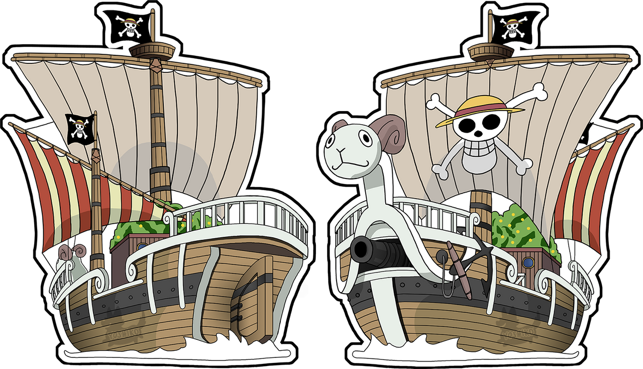 Going Merry ship from One Piece anime, front view, Taken at…