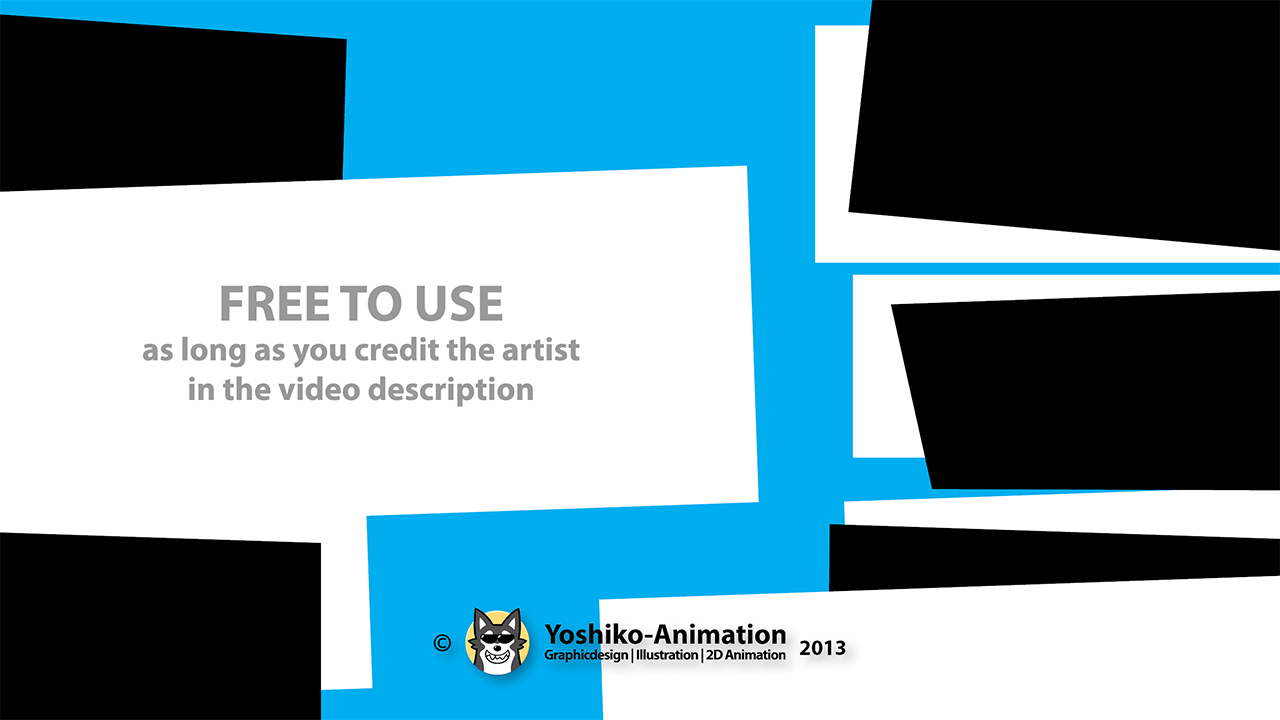 Youtube Endcard Design Free Template by YoshikoAnimation on DeviantArt