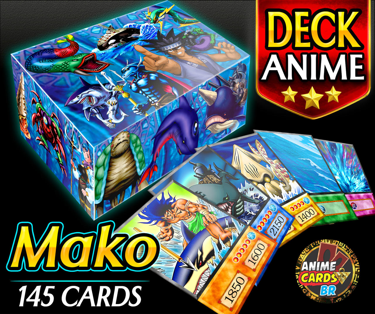 yugioh mako tsunami deck list Mako Tsunami's cards from Duel Monsters S1