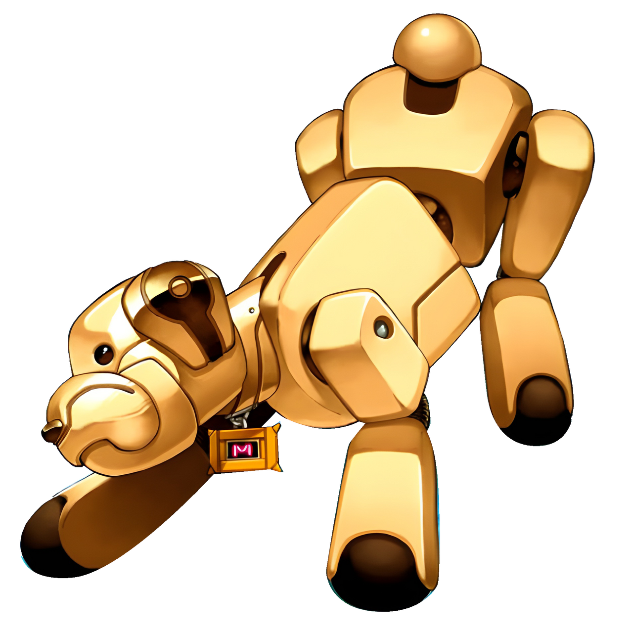 Mecha-Dog Marron by animecardsbr on DeviantArt