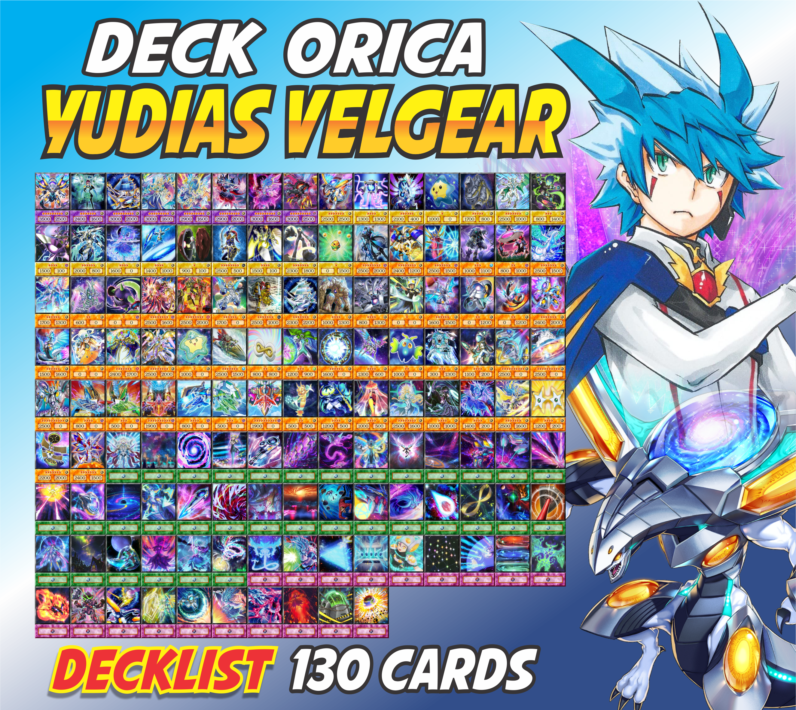 yugioh yudias deck Rush's Real Format Curiosity 43: LIGHT Galaxy (Yudias's Deck) is one of the few Decks focused on Normal Monsters. However, this achieved something unique: it was the first Rush Duels-exclusive Deck JAPAN and buy this Yu I like how Yusei's deck