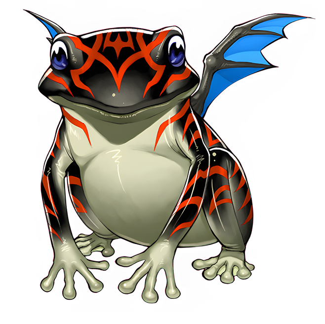 Beelze Frog by animecardsbr on DeviantArt