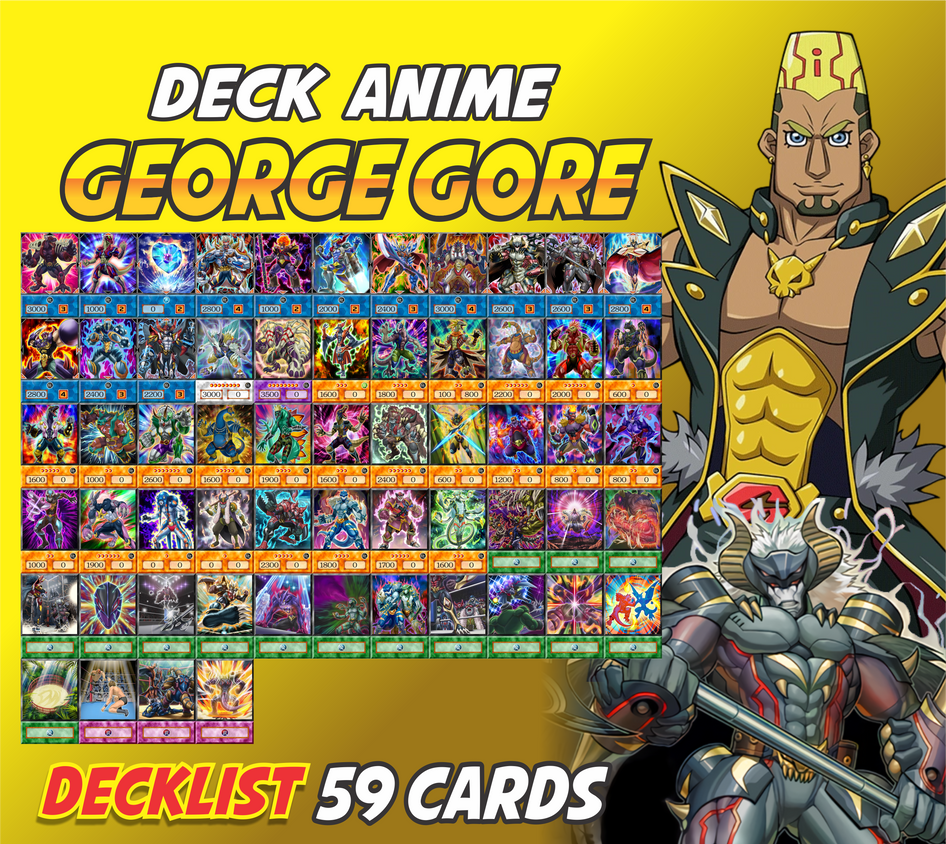 St. George Gore George Gore Deck Anime by animecardsbr on DeviantArt