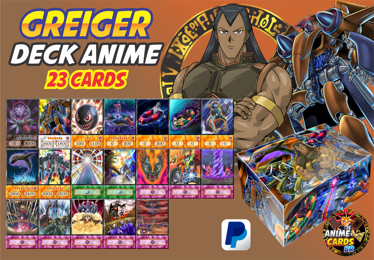 yugioh 5ds greiger deck Complete Custom for Yu-Gi-Oh! 5D's Greiger (Anime Deck) - YGOPRODeck