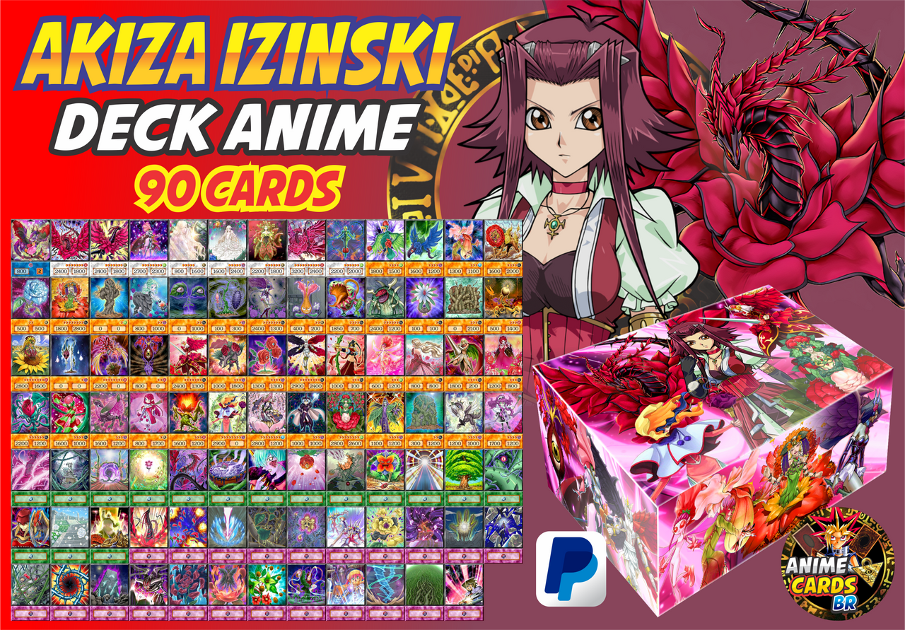 yu gi oh akiza izinski deck Akiza Izinski anime-TCG deck
