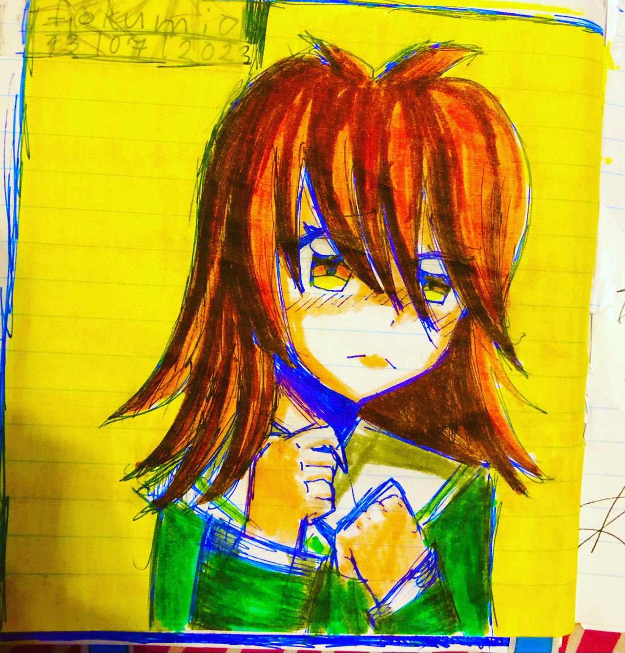 chihiro fujisaki by SolomiaArt on DeviantArt