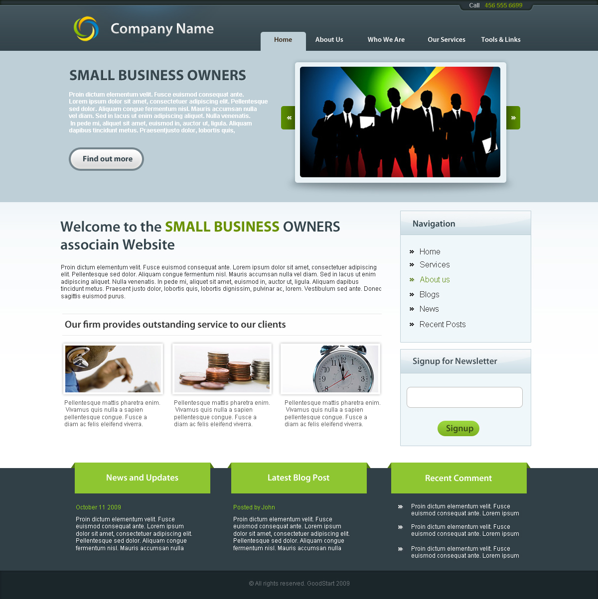 Business theme