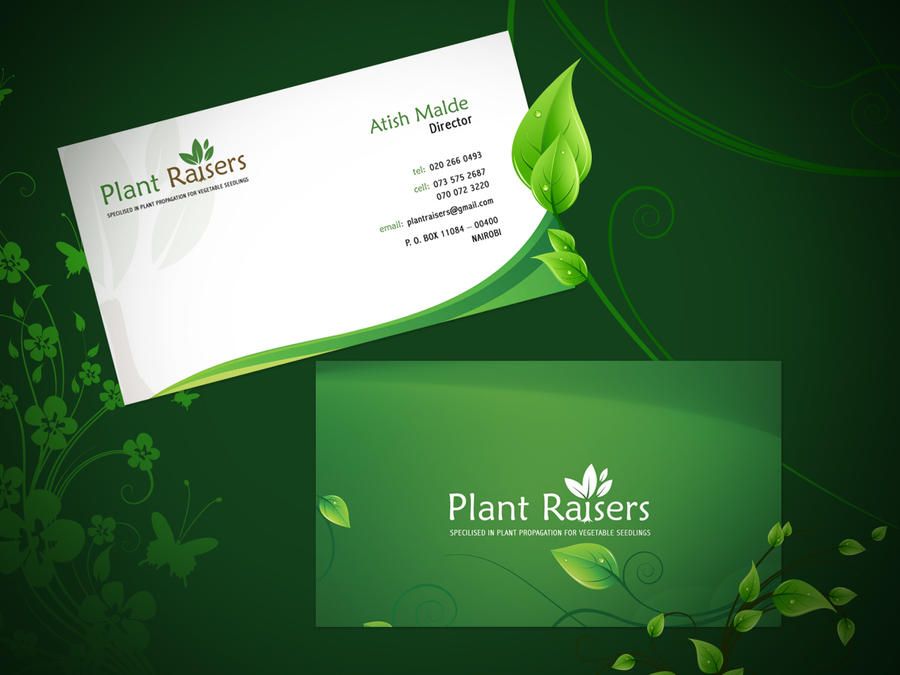 Plat Raiser Business Card