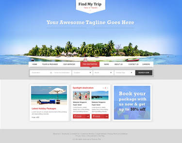 Travel Company WordPress Theme