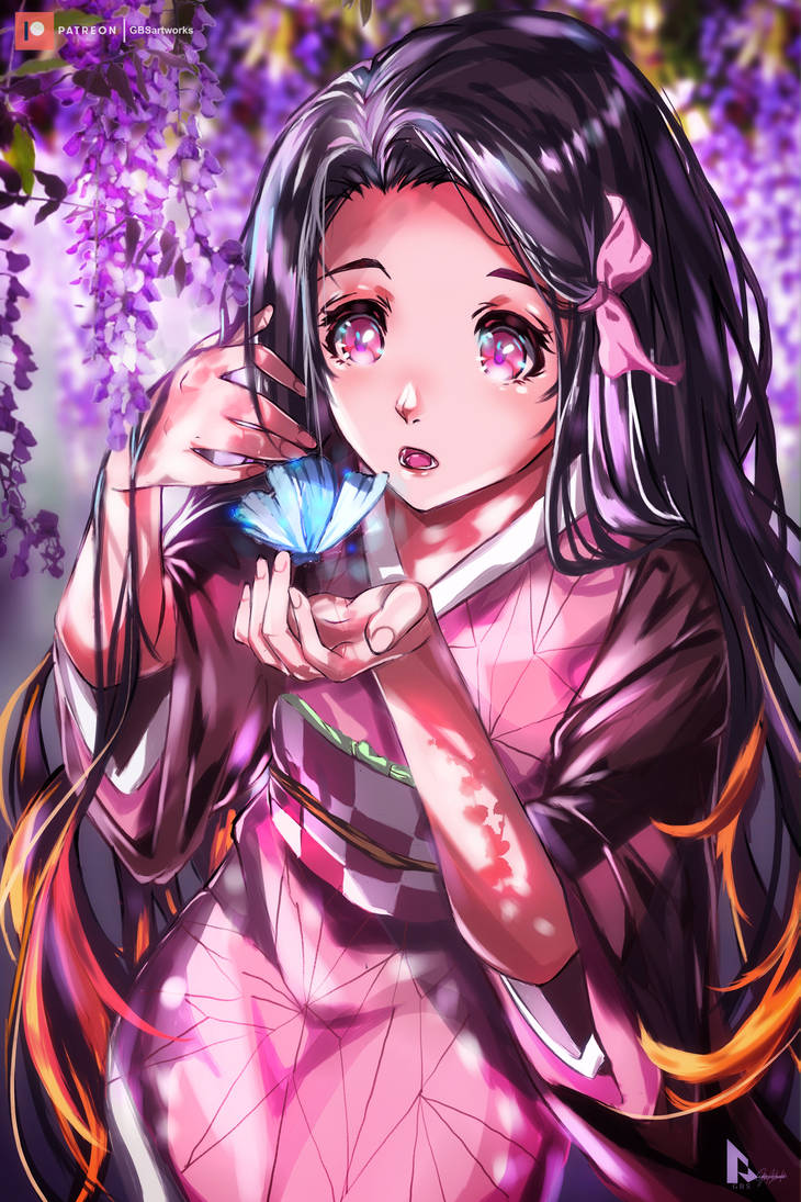Nezuko by GBSartworks on DeviantArt