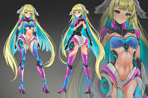 Gynoid Character Design